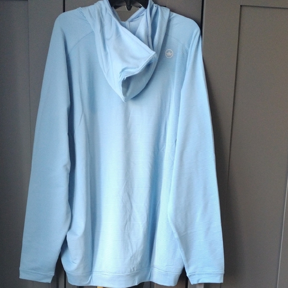 Peter Millar Sky Blue Hoodie - Picture 4 of 7
